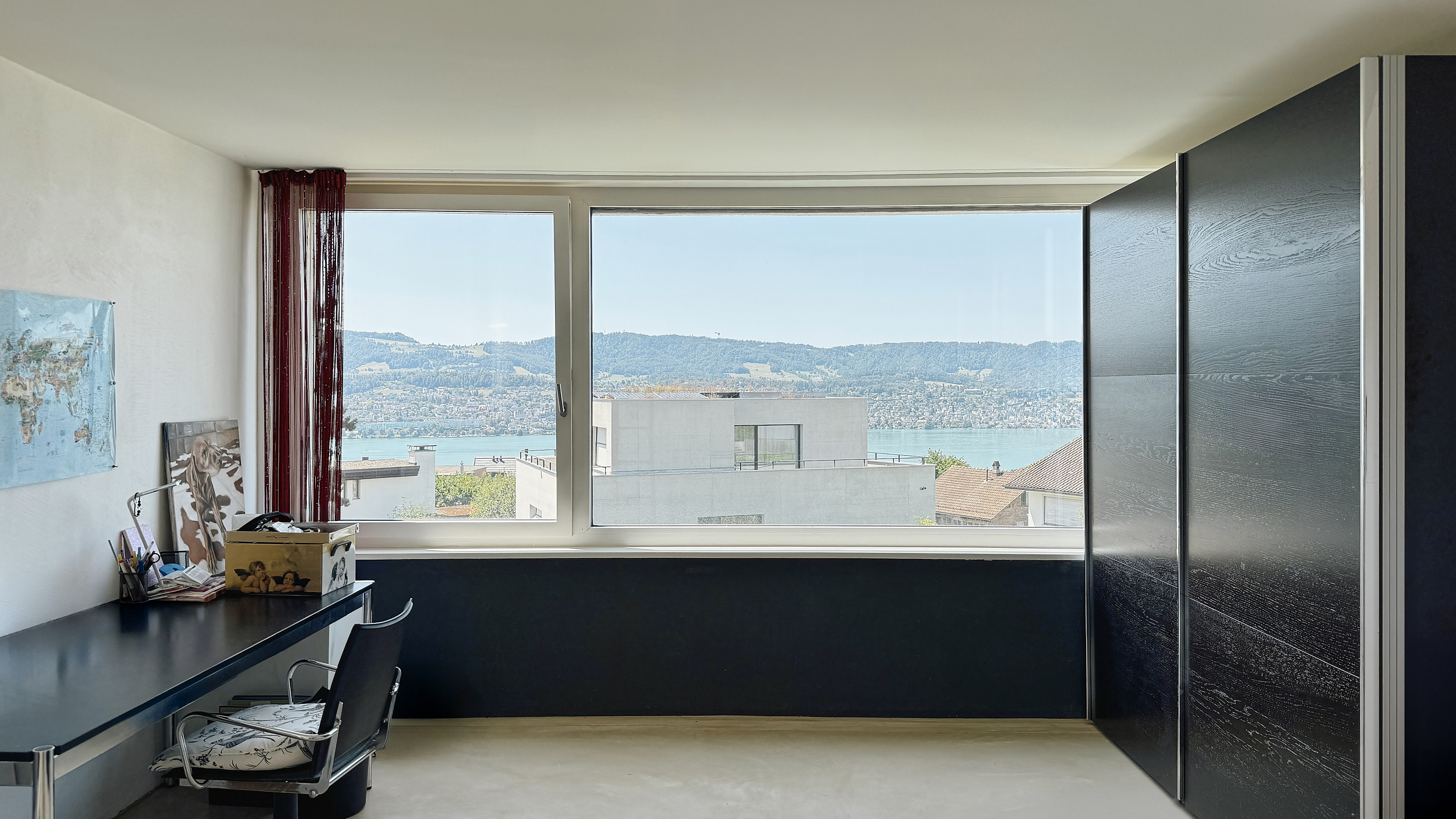 bedroom with views.