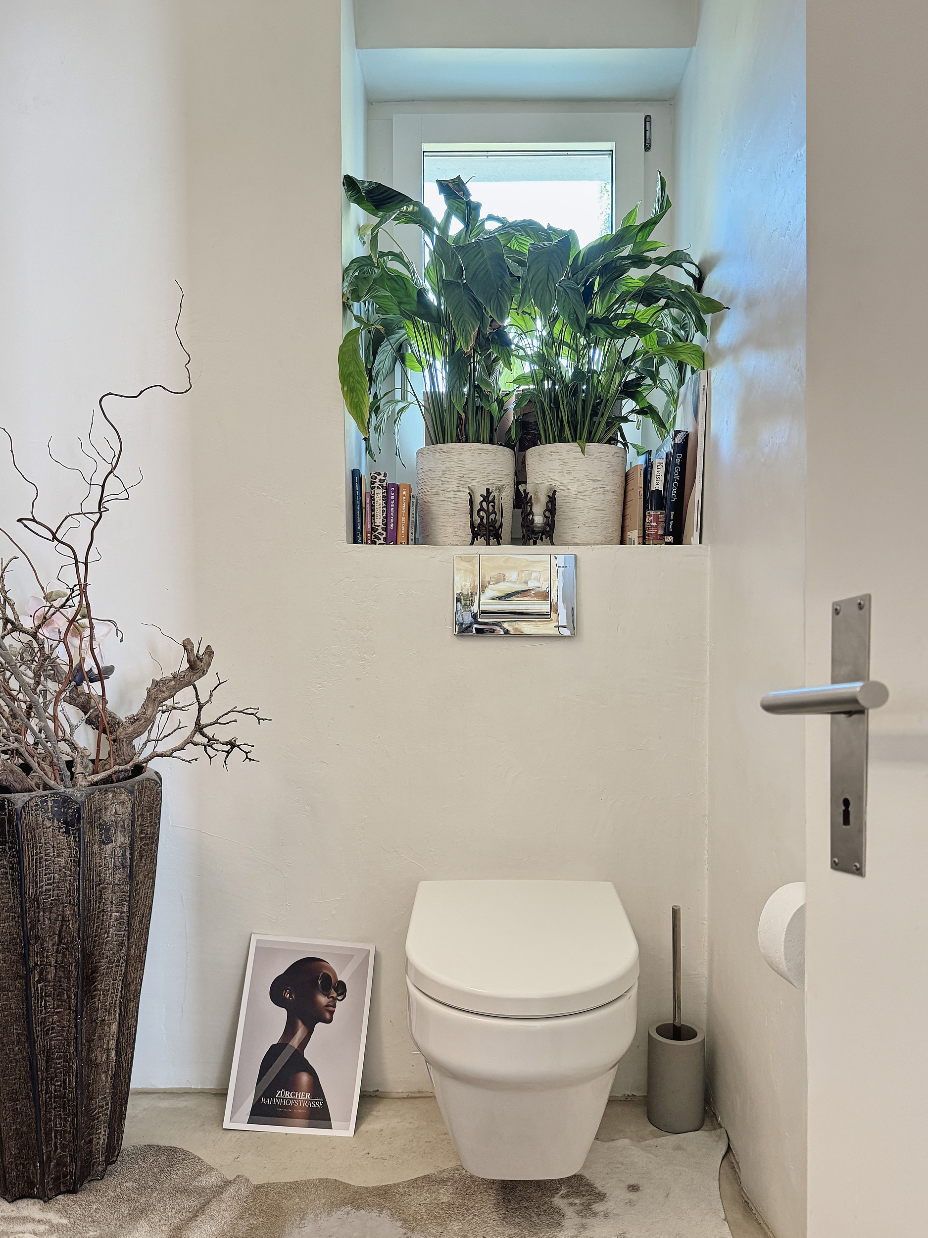 guest bathroom.