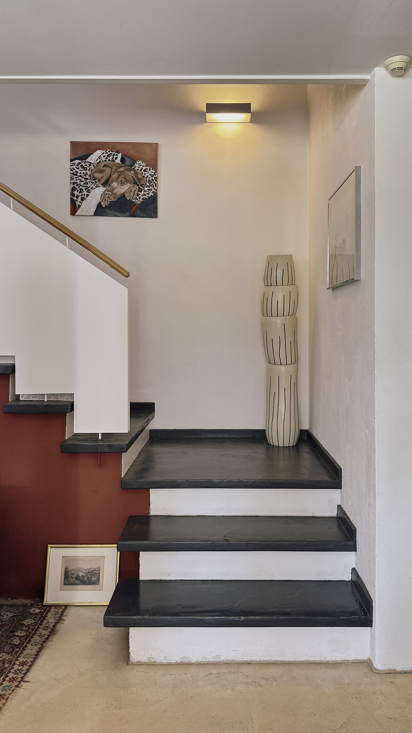 timeless and open staircase.